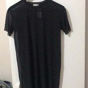 Aritzia Wilfred Free See through Dress